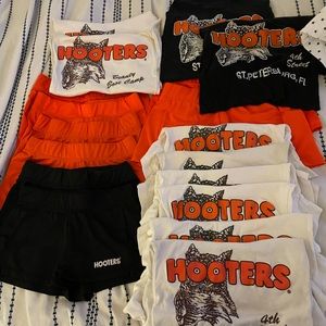 Used original hooters uniforms